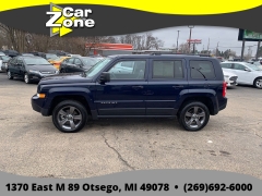 Used 2015  Jeep Patriot 4d SUV 4WD High Altitude at Car Zone Sales near Otsego&comma; MI