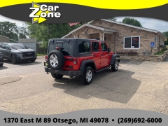 Used 2011  Jeep Wrangler Unlimited 4d Convertible Sport at Car Zone Sales near Otsego&comma; MI