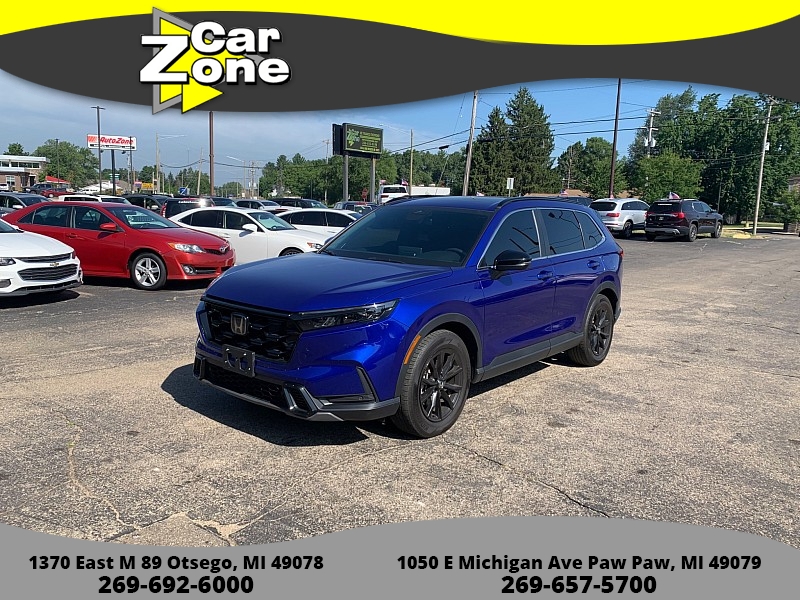 Used 2024  Honda CR-V Hybrid Sport-L FWD at Car Zone Sales near Otsego, MI
