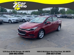 Used 2017 Chevrolet Cruze 4d Sedan LT Auto at Car Zone Sales near Otsego, MI
