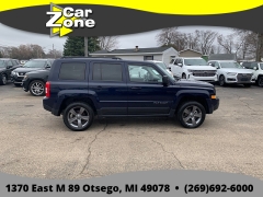 Used 2015  Jeep Patriot 4d SUV 4WD High Altitude at Car Zone Sales near Otsego&comma; MI