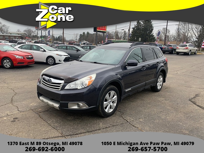 Used 2012  Subaru Outback 4d SUV i Limited at Car Zone Sales near Otsego, MI