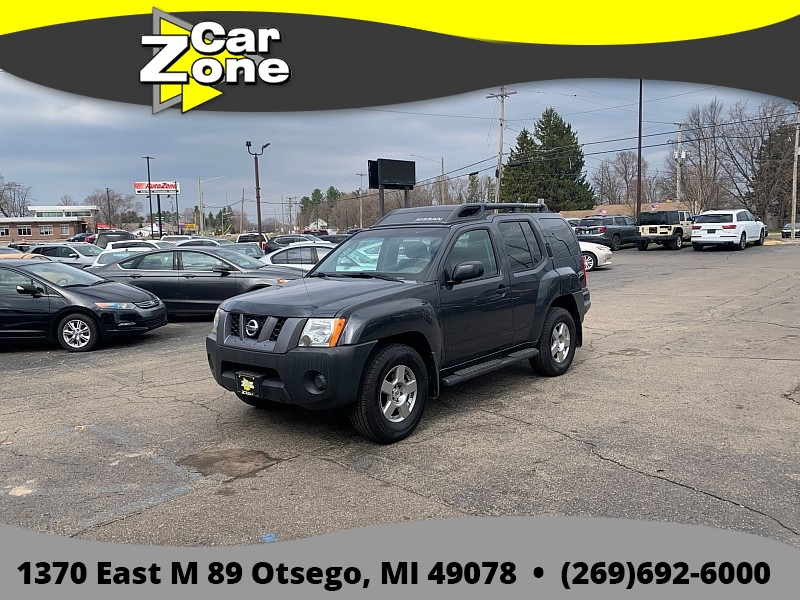 Used 2008  Nissan Xterra 4d SUV 4WD S Auto at Car Zone Sales near Otsego&comma; MI