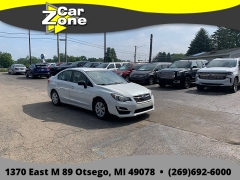 Used 2016  Subaru Impreza 4d Sedan i CVT at Car Zone Sales near Otsego&comma; MI