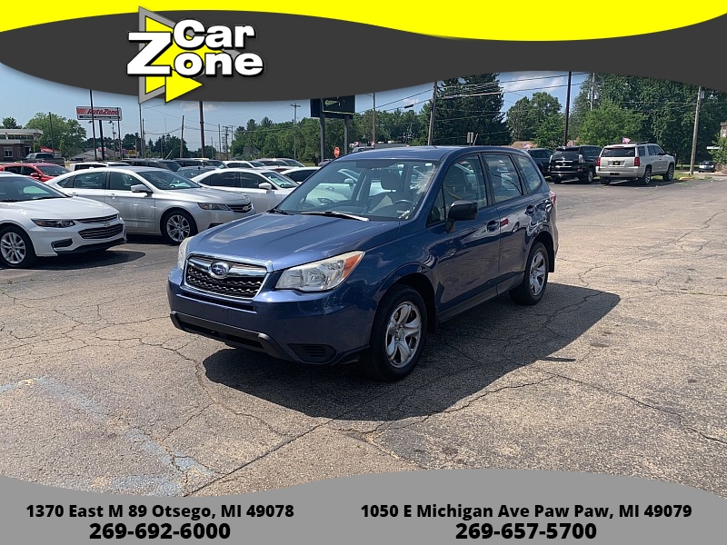 Used 2014 Subaru Forester 4d SUV i CVT at Car Zone Sales near Otsego, MI