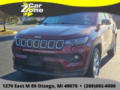  2022 Jeep Compass Latitude 4x4 at Car Zone Sales near Otsego&comma; MI