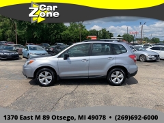 Used 2016  Subaru Forester 4d SUV i CVT at Car Zone Sales near Otsego&comma; MI