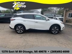 Used 2018  Nissan Murano 4d SUV AWD Platinum at Car Zone Sales near Otsego&comma; MI