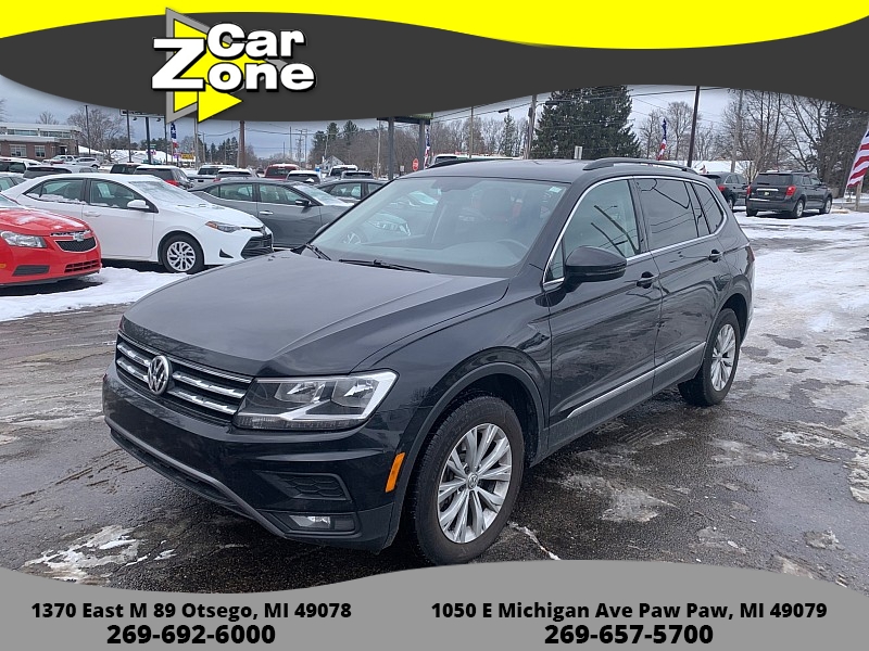 Used 2018  Volkswagen Tiguan 4d SUV SE 4Motion at Car Zone Sales near Otsego, MI