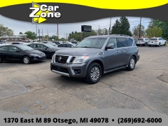 Used 2017  Nissan Armada 4d SUV AWD SV at Car Zone Sales near Otsego&comma; MI