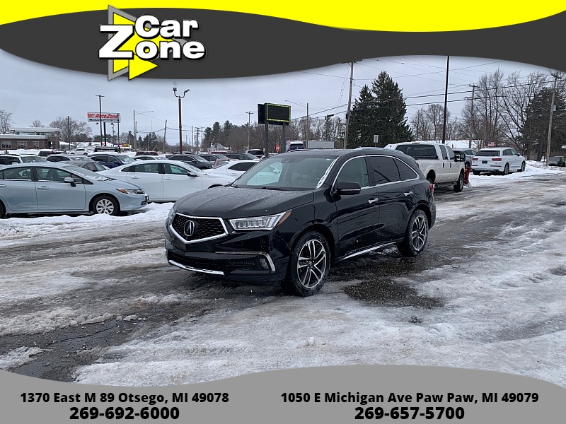 Used 2017  Acura MDX 4d SUV AWD Advance at Car Zone Sales near Otsego&comma; MI