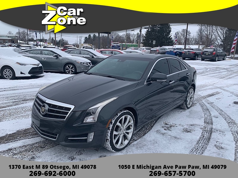 Used 2014  Cadillac ATS 4d Sedan 2.0L Turbo Performance AWD at Car Zone Sales near Otsego, MI