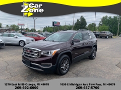 Used 2017 GMC Acadia 4d SUV AWD SLT-1 at Car Zone Sales near Otsego, MI
