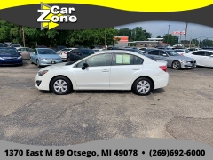 Used 2016  Subaru Impreza 4d Sedan i CVT at Car Zone Sales near Otsego&comma; MI