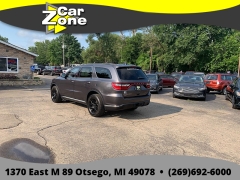 Used 2014  Dodge Durango 4d SUV AWD SXT at Car Zone Sales near Otsego&comma; MI
