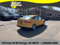 Used 2012  Ford Focus 4d Sedan Titanium at Car Zone Sales near Otsego&comma; MI