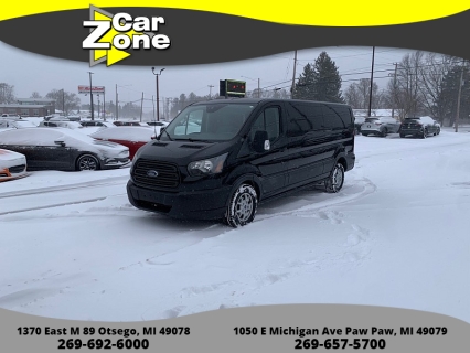Used 2016 Ford Transit 250 Cargo Van Low Roof Van LWB w/Right Sliding Door at Car Zone Sales near Otsego, MI