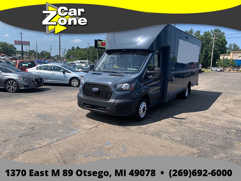 Used 2021  Ford Transit Cutaway T-350 RWD DRW 178" WB 9950 GVWR at Car Zone Sales near Otsego&comma; MI