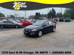 Used 2015  Chevrolet Cruze 4d Sedan LT w&sol;1LT Auto at Car Zone Sales near Otsego&comma; MI