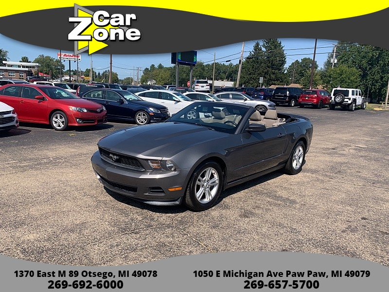 Used 2011  Ford Mustang 2d Convertible at Car Zone Sales near Otsego, MI