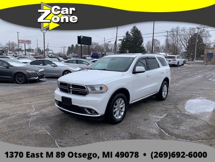 Used 2014 Dodge Durango 4d SUV AWD SXT at Car Zone Sales near Otsego, MI