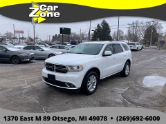 Used 2014  Dodge Durango 4d SUV AWD SXT at Car Zone Sales near Otsego&comma; MI