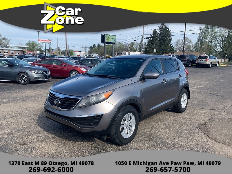 Used 2011 Kia Sportage 4d SUV FWD LX at Car Zone Sales near Otsego, MI