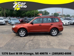 Used 2011  Subaru Forester 4d SUV X Auto Alloy Wheel Value Pkg at Car Zone Sales near Otsego&comma; MI