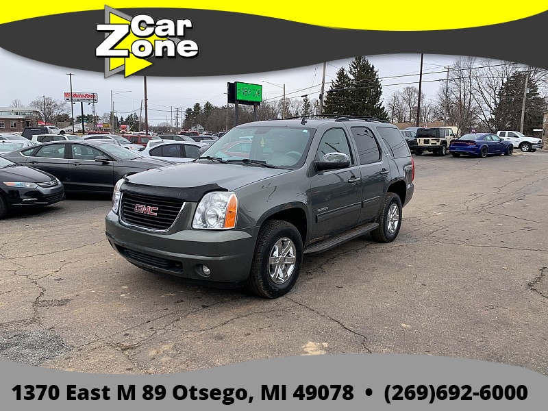 Used 2011  GMC Yukon 4d SUV 4WD SLT at Car Zone Sales near Otsego&comma; MI