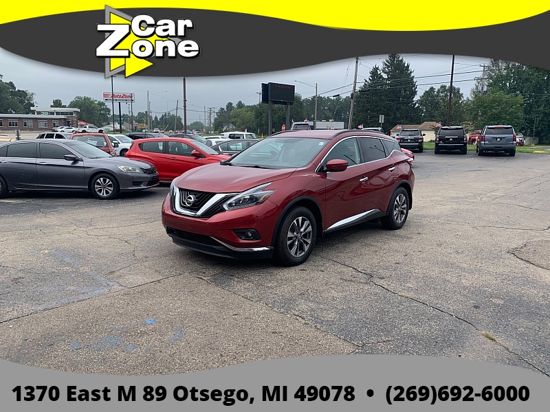 Used 2018  Nissan Murano 4d SUV AWD SV at Car Zone Sales near Otsego&comma; MI