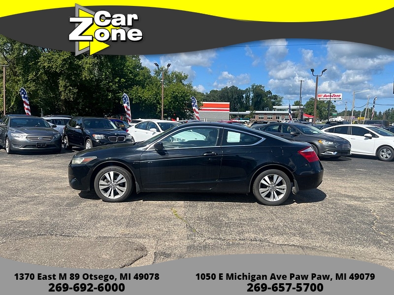 Used 2010  Honda Accord Coupe 2d EX-L Auto at Car Zone Sales near Otsego, MI