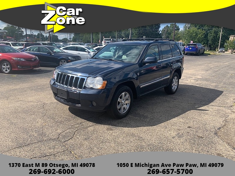 Used 2009  Jeep Grand Cherokee 4d SUV 4WD Limited V8 at Car Zone Sales near Otsego, MI