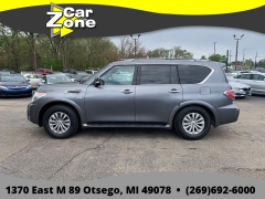 Used 2017  Nissan Armada 4d SUV AWD SV at Car Zone Sales near Otsego&comma; MI
