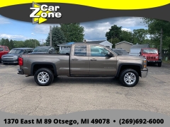 Used 2015  Chevrolet Silverado 1500 4WD Double Cab LT at Car Zone Sales near Otsego&comma; MI