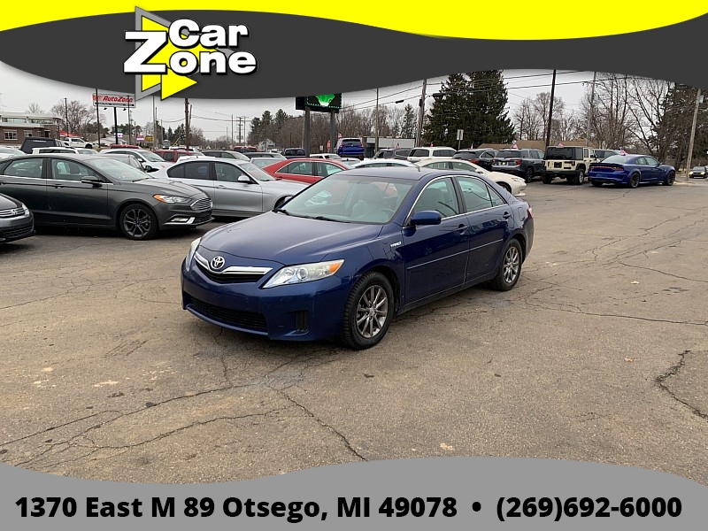Used 2010  Toyota Camry Hybrid 4d Sedan at Car Zone Sales near Otsego&comma; MI
