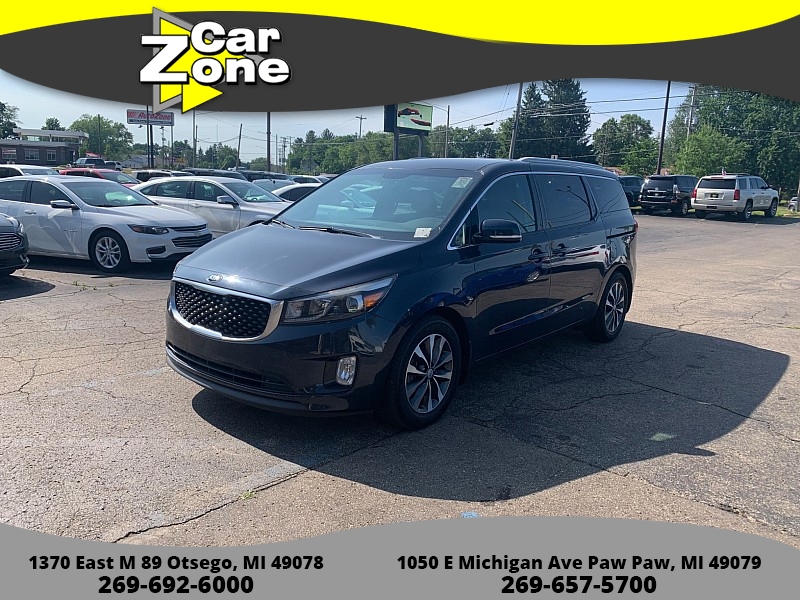 Used 2016 Kia Sedona 4d Wagon SX at Car Zone Sales near Otsego, MI