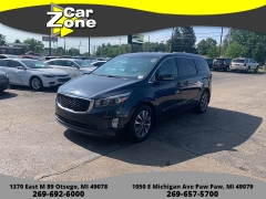 Used 2016 Kia Sedona 4d Wagon SX at Car Zone Sales near Otsego, MI