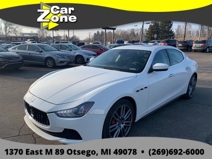 Used 2017 Maserati Ghibli 4d Sedan RWD at Car Zone Sales near Otsego, MI
