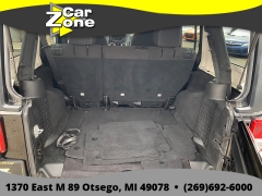 Used 2015  Jeep Wrangler Unlimited 4d Convertible Sahara at Car Zone Sales near Otsego&comma; MI