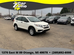 Used 2015  Honda CR-V 4d SUV AWD LX at Car Zone Sales near Otsego&comma; MI
