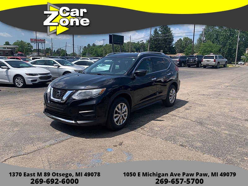 Used 2018  Nissan Rogue 4d SUV AWD SV at Car Zone Sales near Otsego, MI