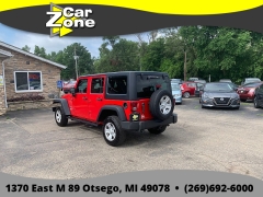 Used 2011  Jeep Wrangler Unlimited 4d Convertible Sport at Car Zone Sales near Otsego&comma; MI
