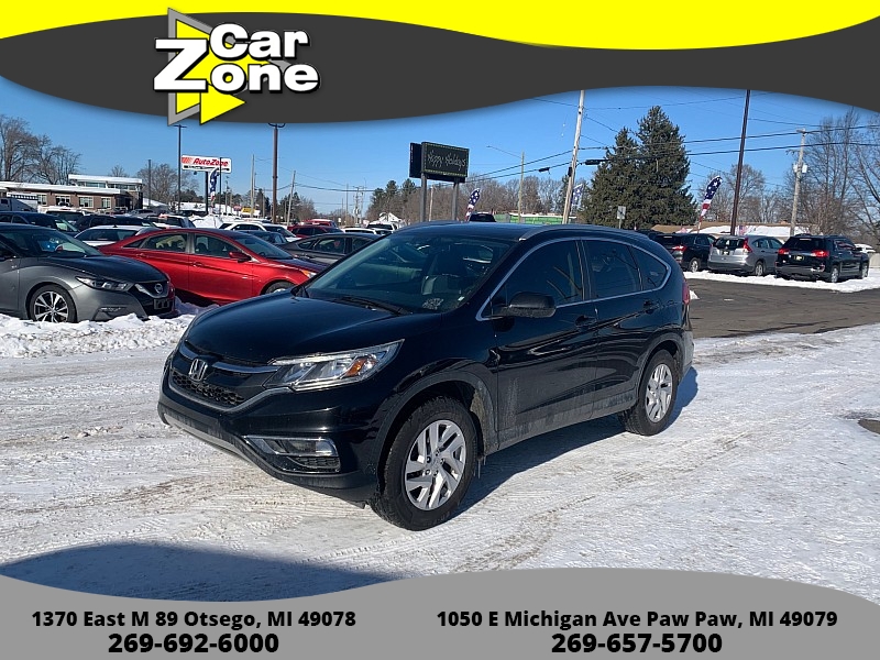 Used 2016  Honda CR-V 4d SUV AWD EX-L at Car Zone Sales near Otsego, MI