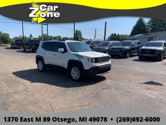 Used 2015  Jeep Renegade 4d SUV 4WD Latitude at Car Zone Sales near Otsego&comma; MI