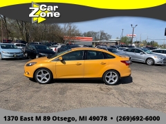 Used 2012  Ford Focus 4d Sedan Titanium at Car Zone Sales near Otsego&comma; MI