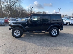Used 2014  Jeep Wrangler Unlimited 4d Convertible Sahara at Car Zone Sales near Otsego, MI