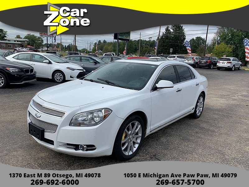 Used 2011  Chevrolet Malibu 4d Sedan LTZ at Car Zone Sales near Otsego, MI