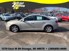 Used 2012  Chevrolet Cruze 4d Sedan LT w&sol;1FL at Car Zone Sales near Otsego&comma; MI