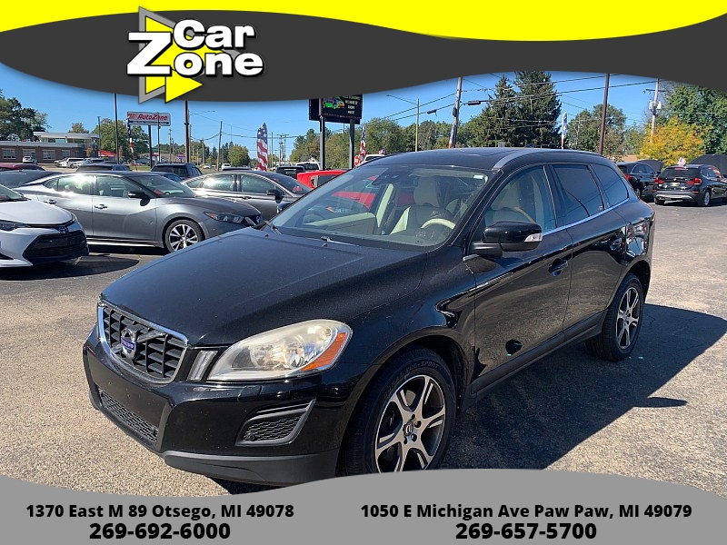 Used 2011  Volvo XC60 4d SUV AWD T6 Moonroof at Car Zone Sales near Otsego, MI