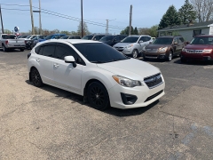 Used 2013 Subaru Impreza 4d Hatchback i Premium CVT All-Weather at Car Zone Sales near Otsego, MI